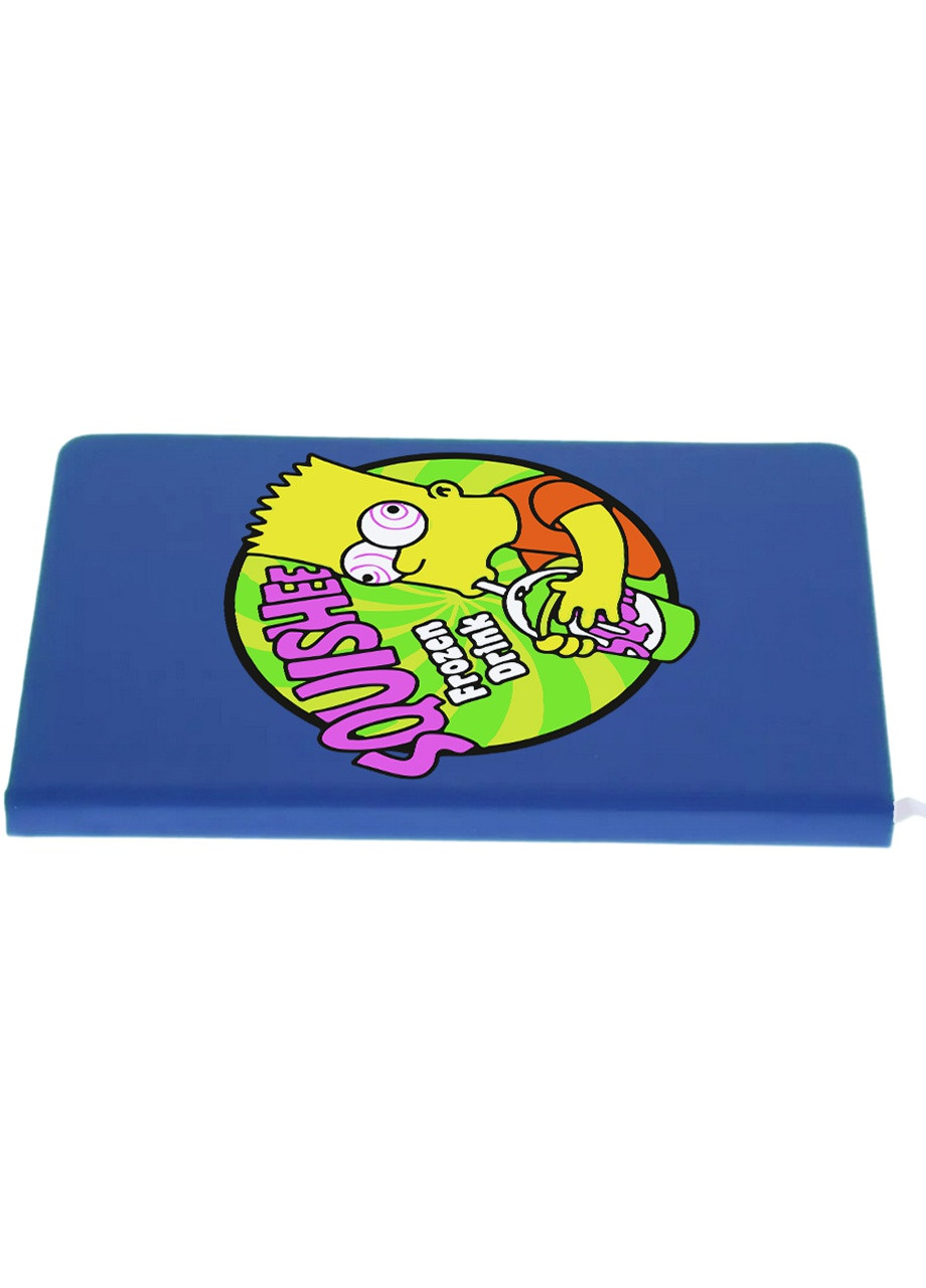 Блокнот А5 Барт Сімпсон (Bart The Simpsons) Світло-блакитний (92228-3410-SK) MobiPrint (257327562)
