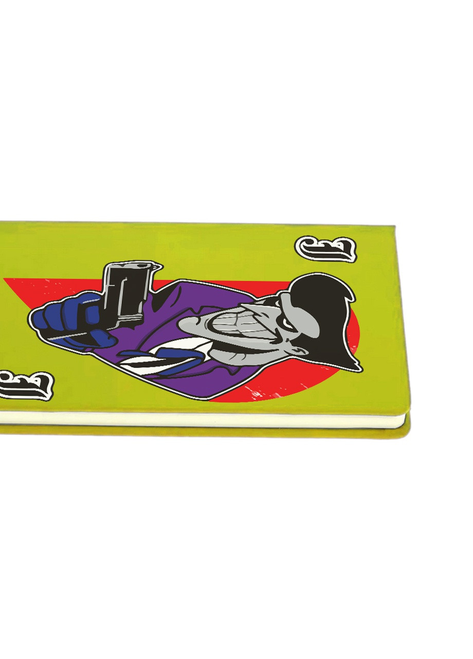 Блокнот А5 Джокер (Joker Jack DC Comics) Салатовий (92228-3461-LM) MobiPrint (257327668)