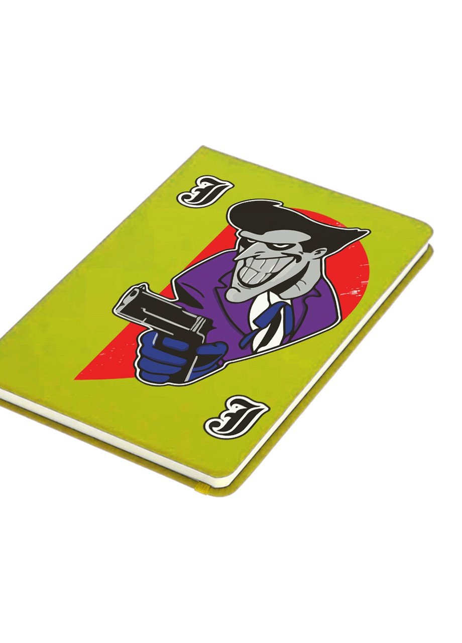 Блокнот А5 Джокер (Joker Jack DC Comics) Салатовий (92228-3461-LM) MobiPrint (257327668)