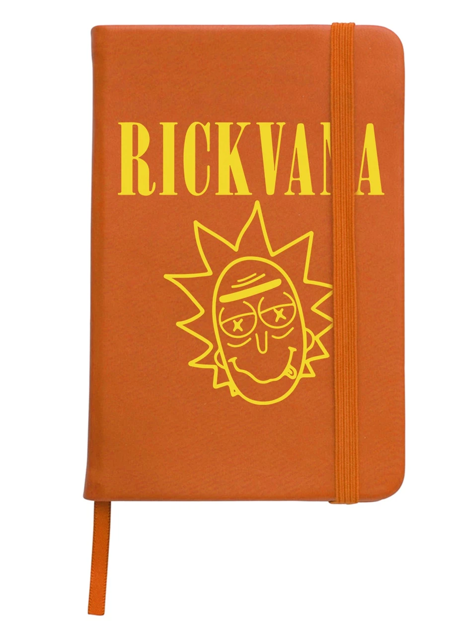 Блокнот А5 Rickvana Оранжевый (92228-3443-OG) MobiPrint (257323553)