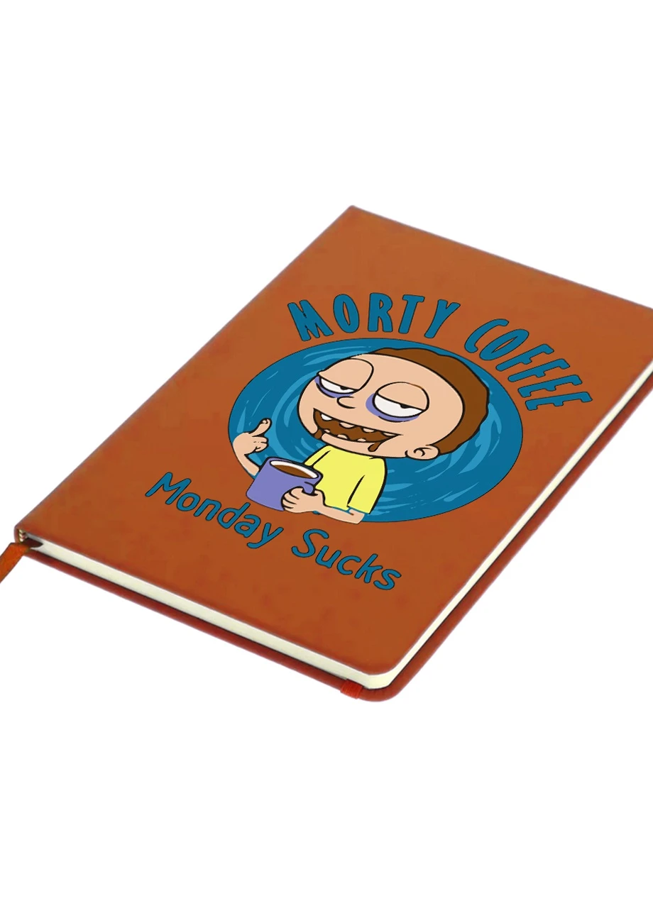 Блокнот А5 Рик и Морти (Rick and Morty) Оранжевый (92228-3442-OG) MobiPrint (257327379)