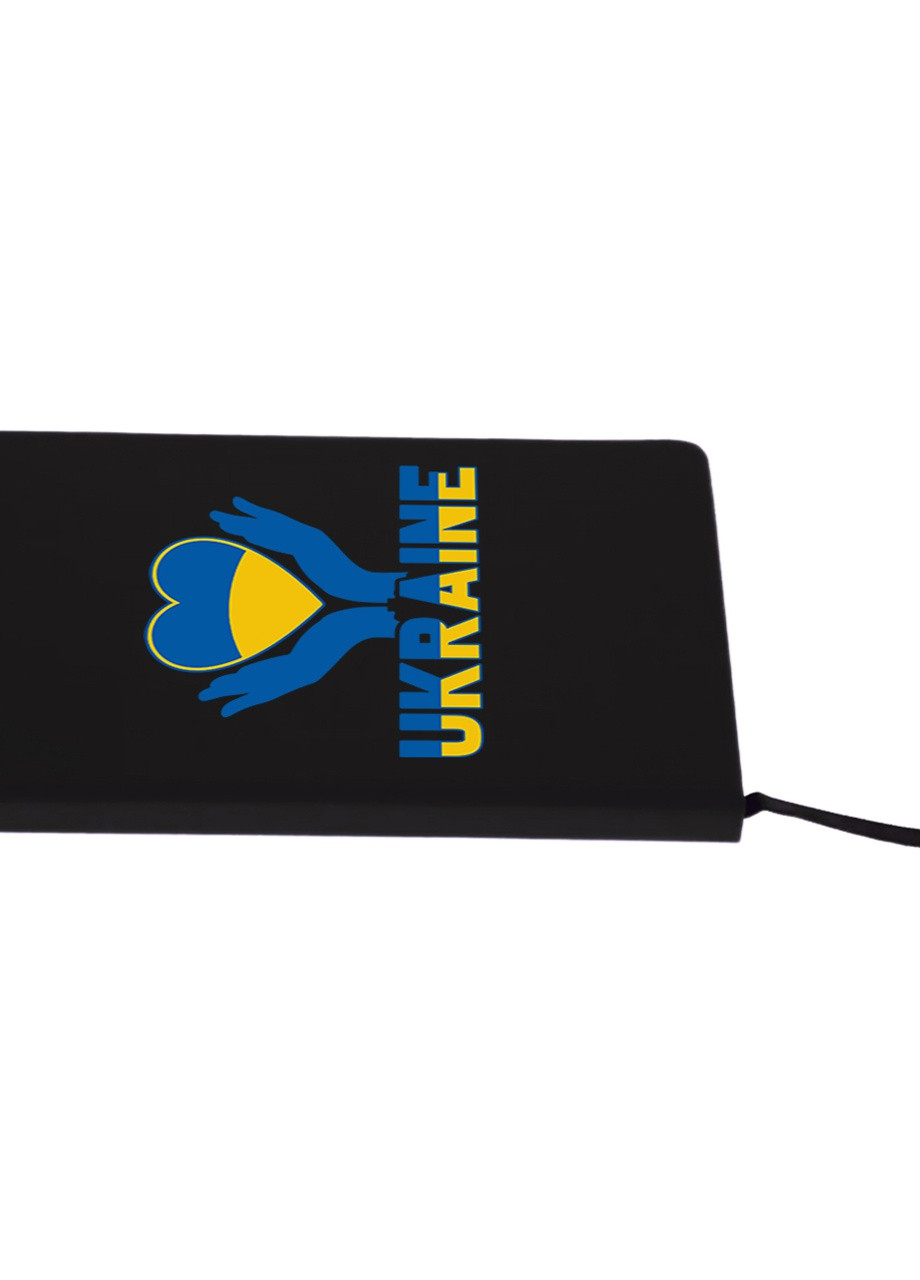 Блокнот А5 Україна Чорний (92228-3687-BK) MobiPrint (257325377)