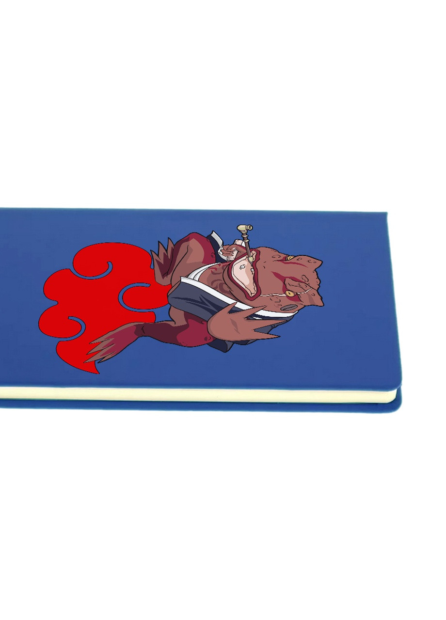 Блокнот А5 Наруто жаба Гамабунта (Naruto) Світло-блакитний (92228-3479-SK) MobiPrint (257322796)