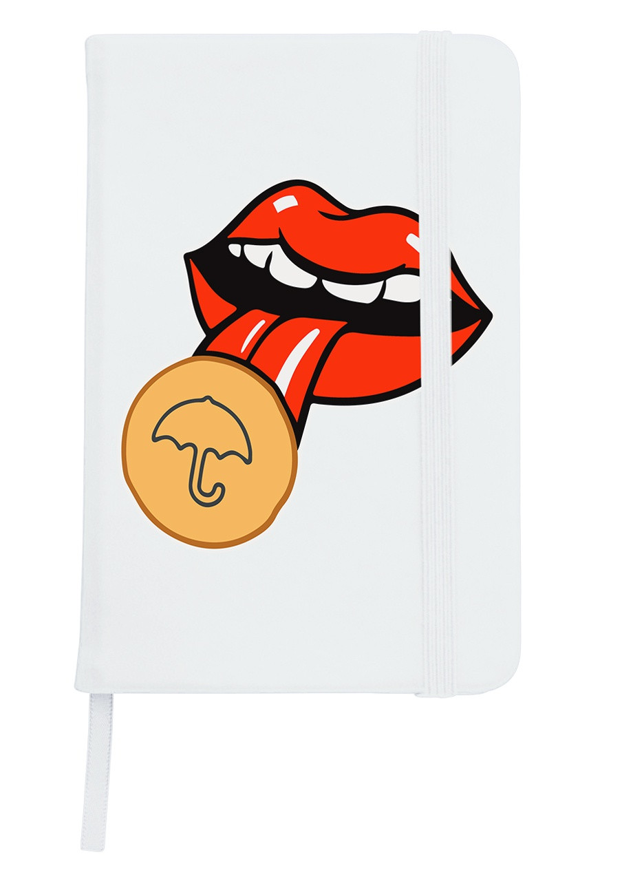 Блокнот А5 Печенье Игра в кальмара (Squid Game) Белый (92228-3449-WT) MobiPrint (257324044)