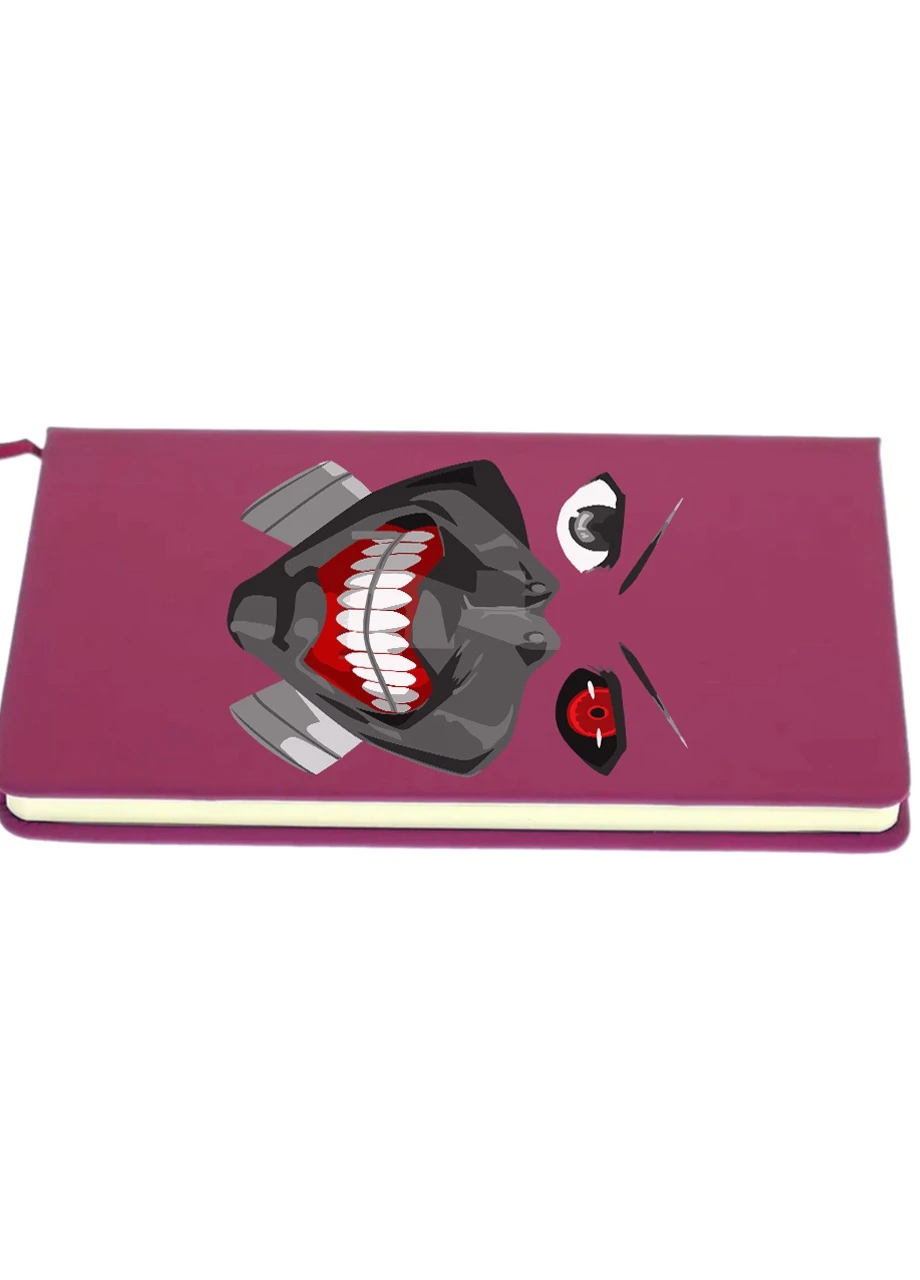 Блокнот А5 Токійський гуль Кен Канекі маска(Tokyo Ghoul in mask) Малиновий (92228-3525-FU) MobiPrint (257325793)