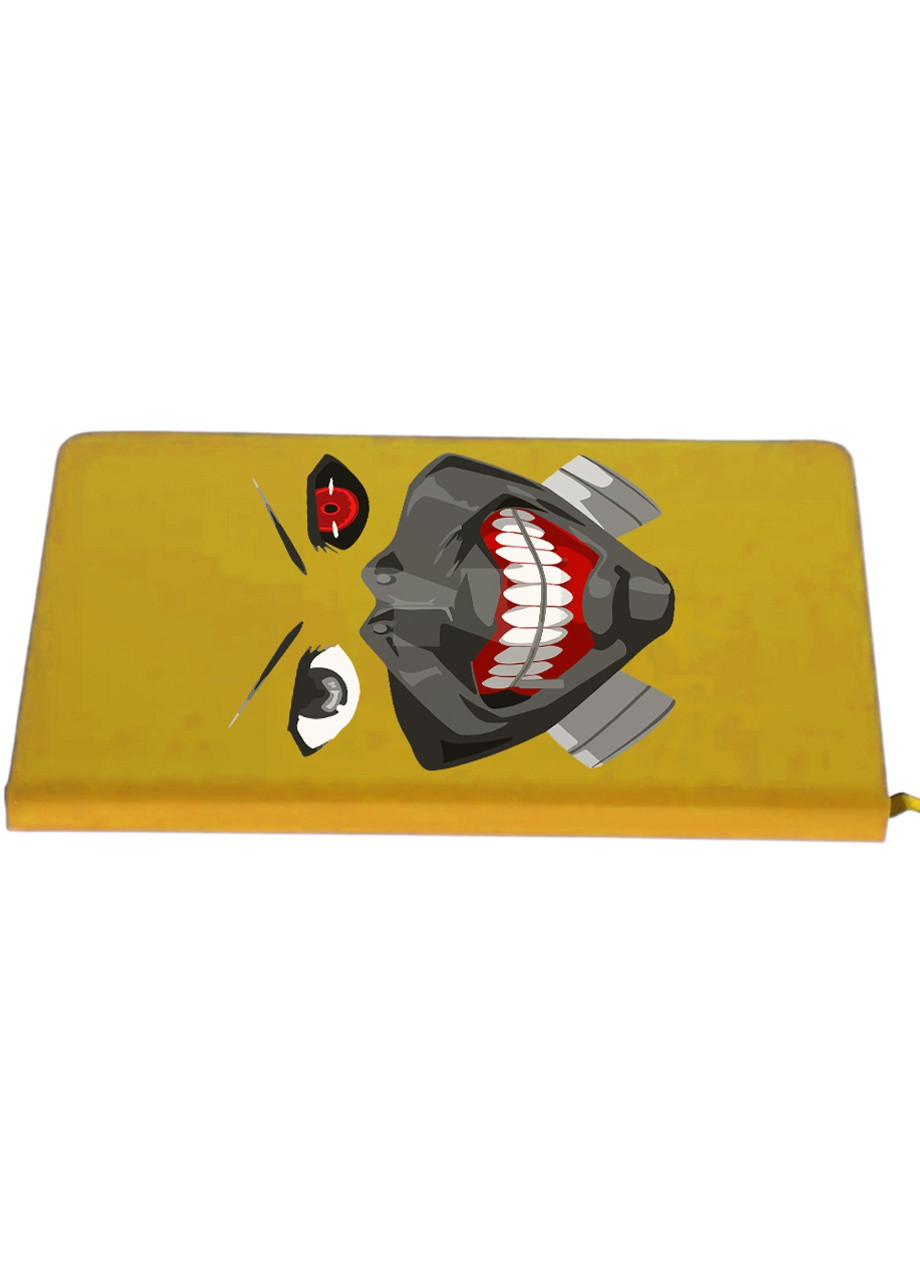 Блокнот А5 Токійський гуль Кен Канекі маска(Tokyo Ghoul in mask) Жовтий (92228-3525-SY) MobiPrint (257325742)