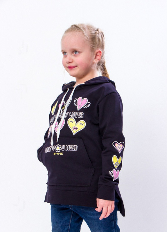 Худі для дівчинки 152 (Чорнильно-синій)Носи Своє (6161-057-33-5-v6) Носи своє Худи (257372917)