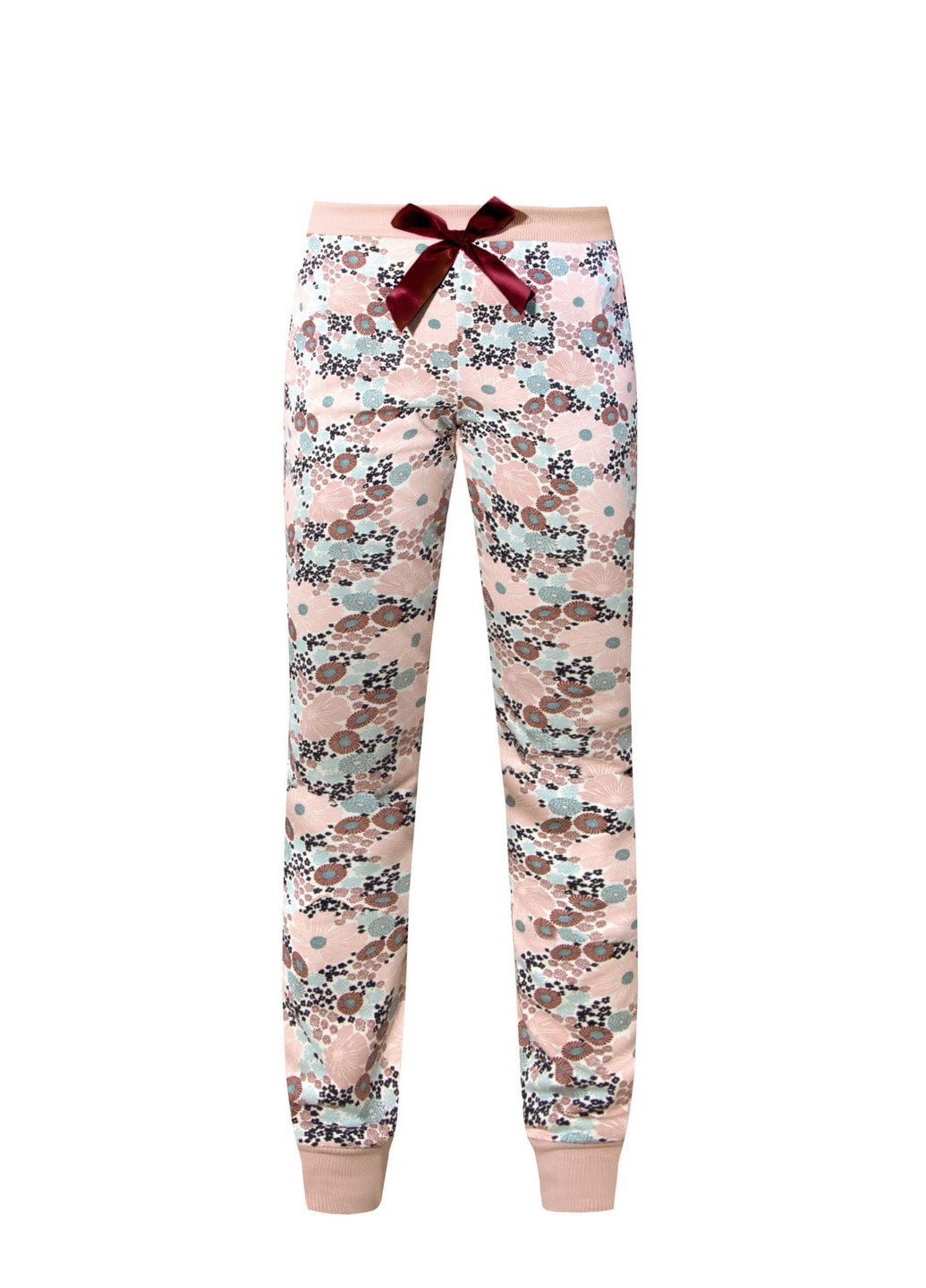 Розовая всесезон женская пижама zoe кофта + брюки NIPPLEX