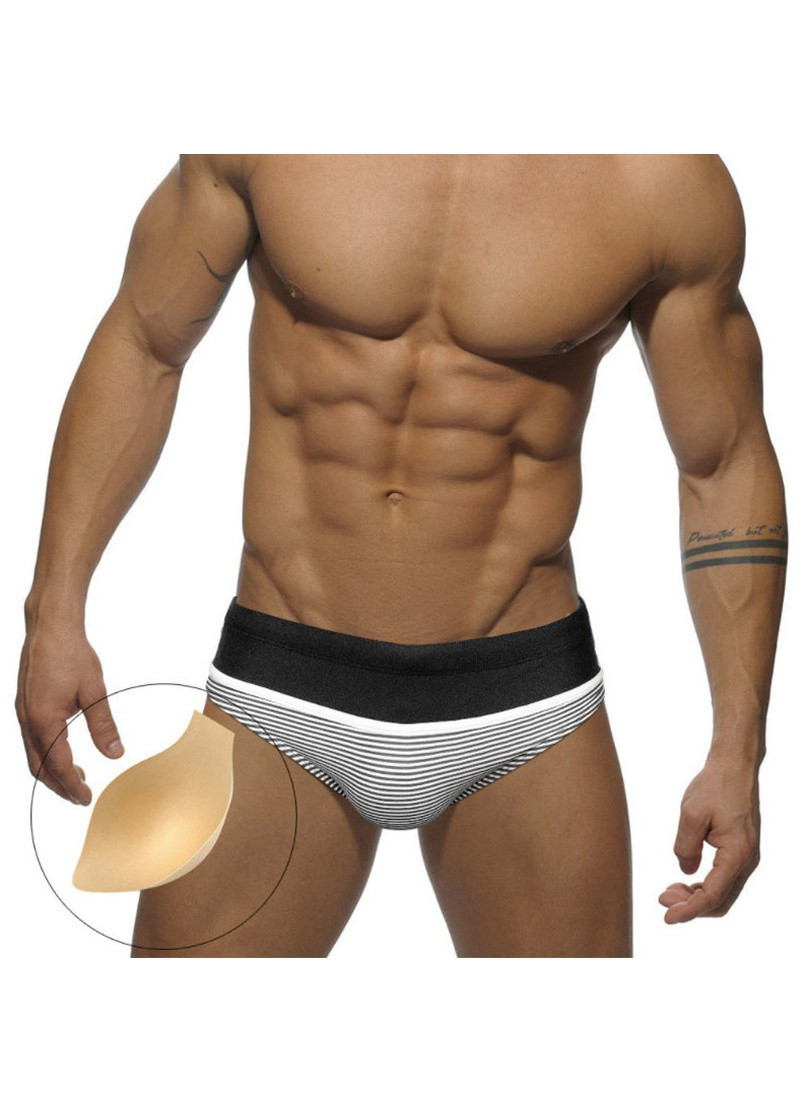 Мужские черные пляжные мужские плавки UXH