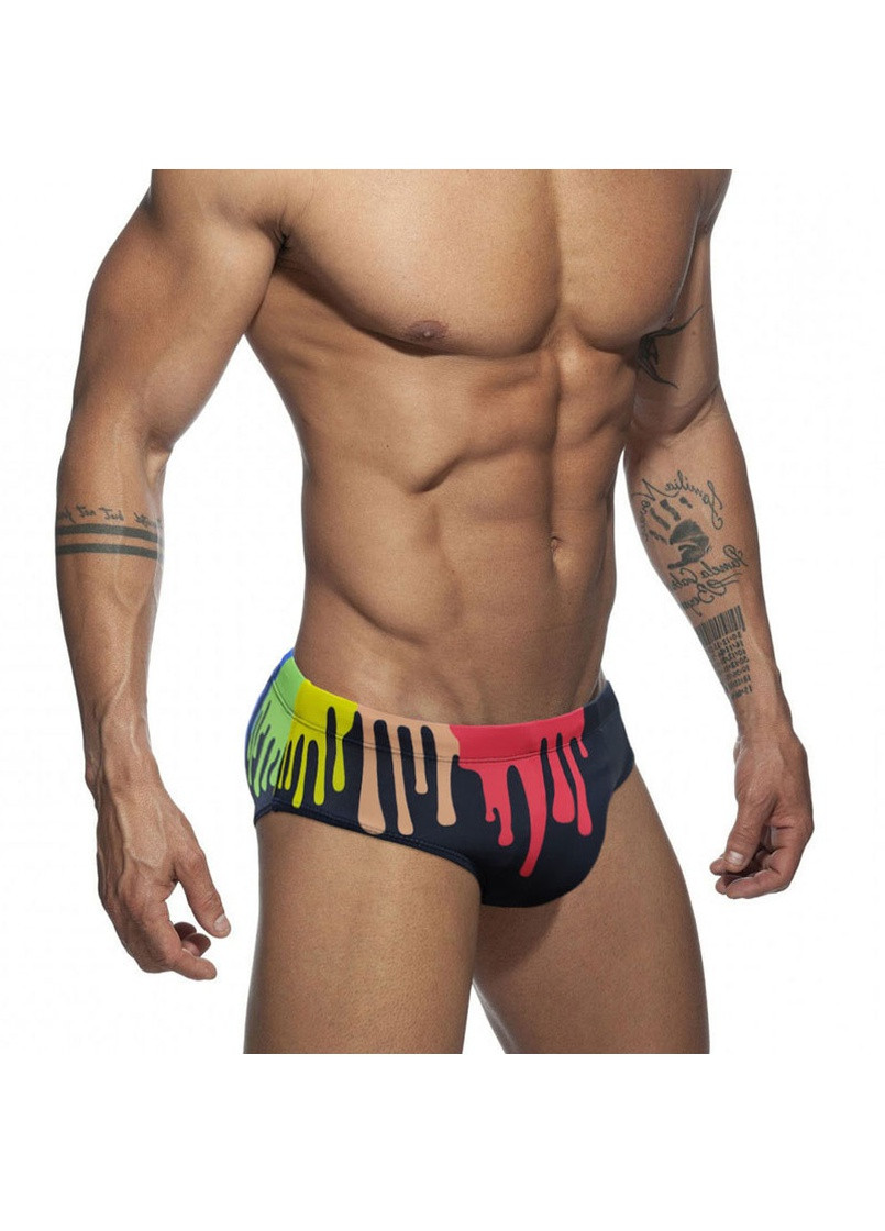 Мужские черные пляжные мужские плавки UXH