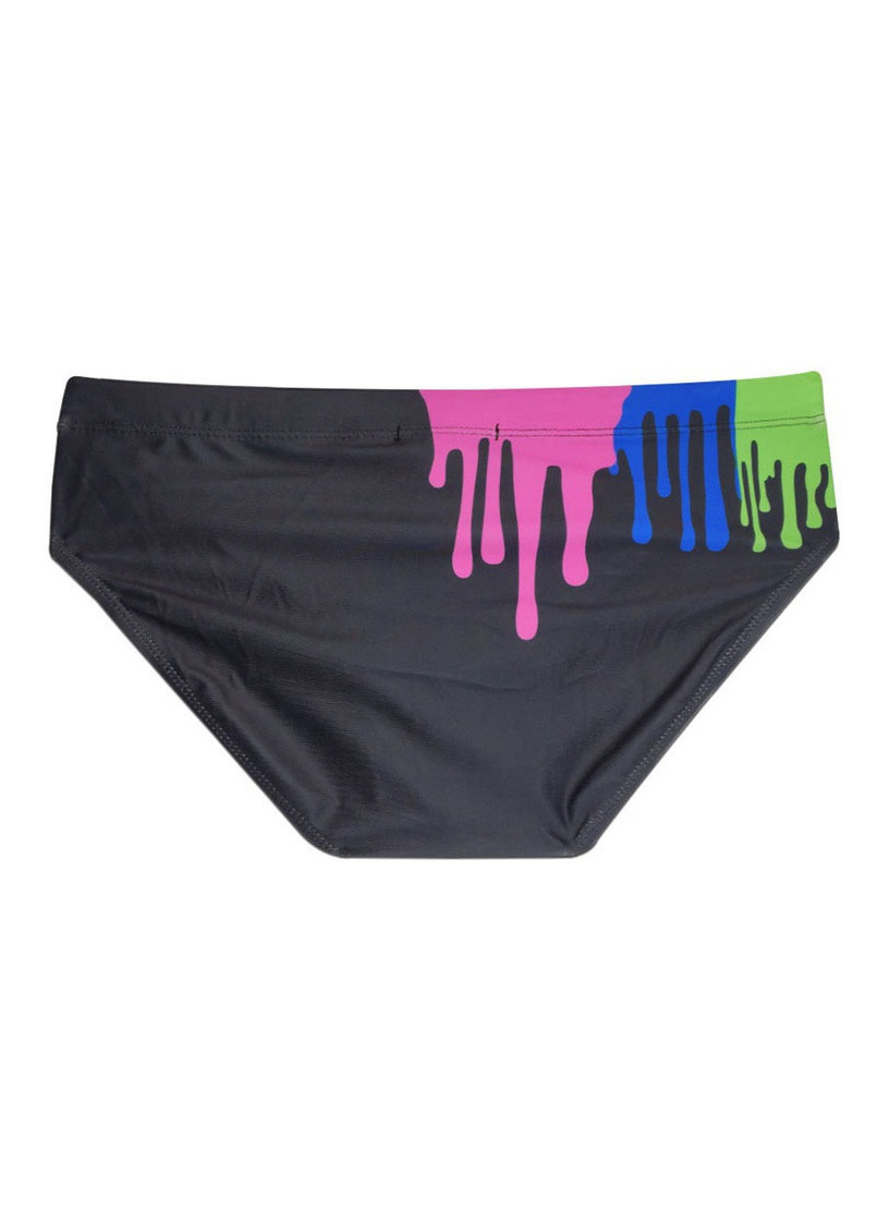 Мужские черные пляжные мужские плавки UXH