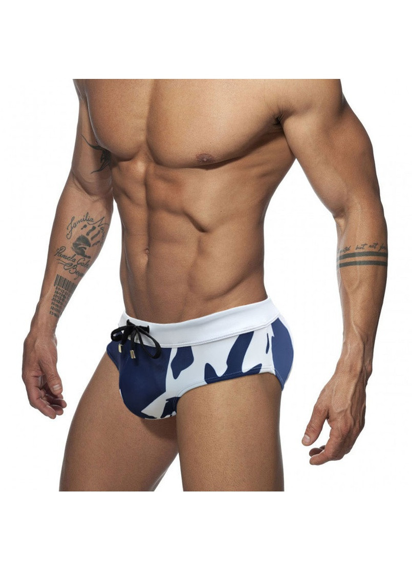 Мужские темно-синие пляжные мужские плавки UXH
