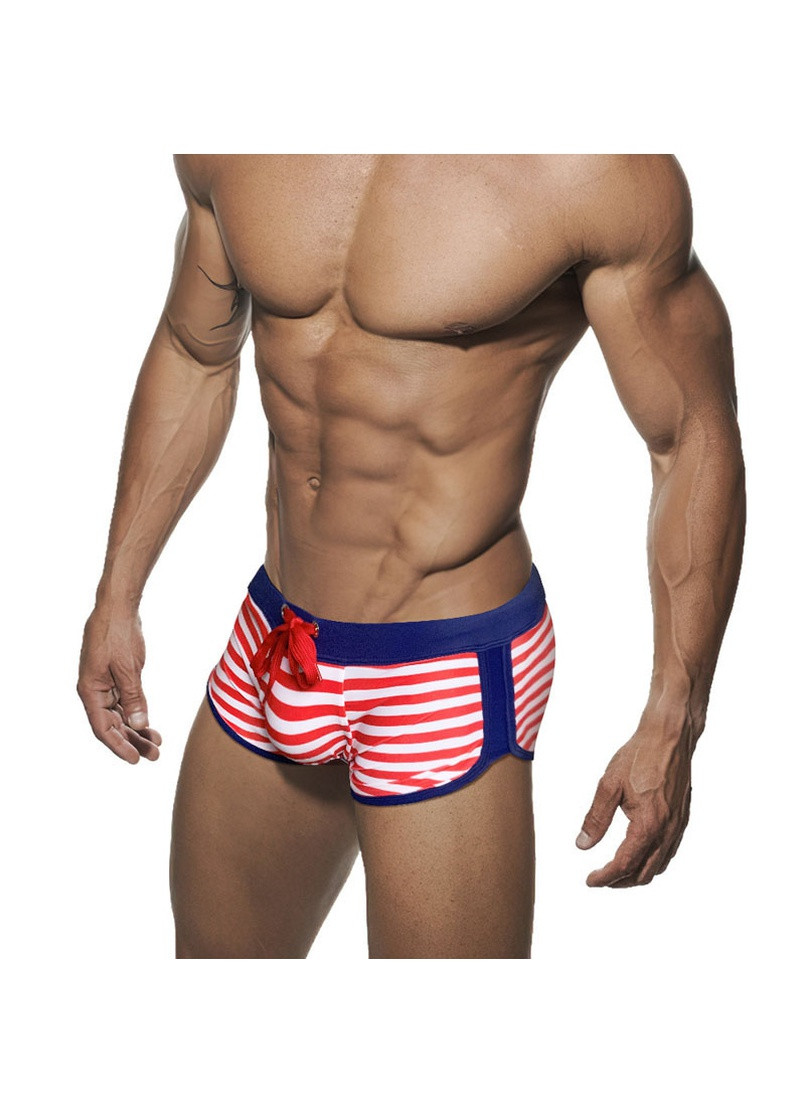 Мужские красные пляжные мужские плавки UXH