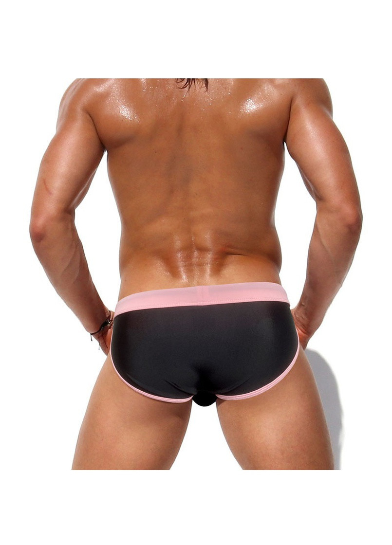 Мужские черные пляжные мужские плавки UXH