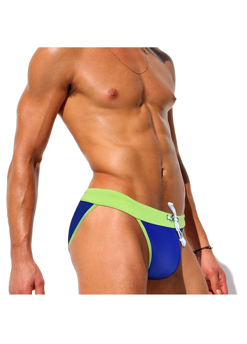 Мужские синие пляжные мужские плавки UXH