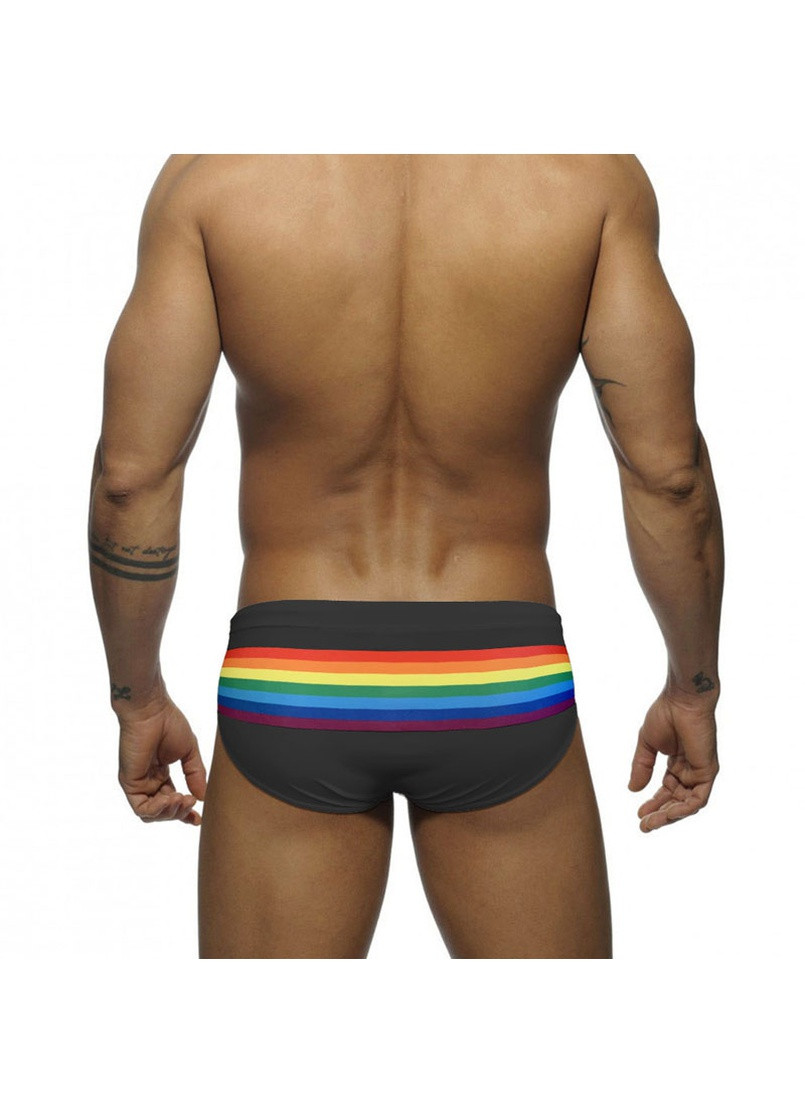 Мужские черные пляжные мужские плавки UXH