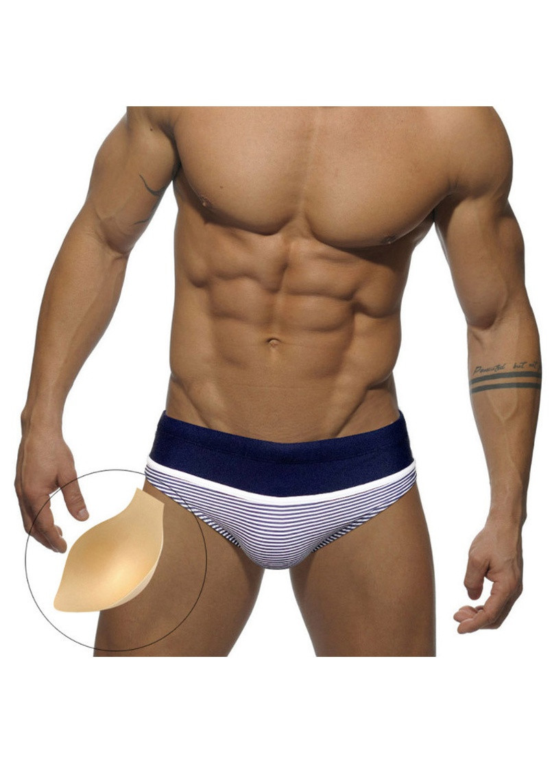 Мужские темно-синие пляжные мужские плавки UXH