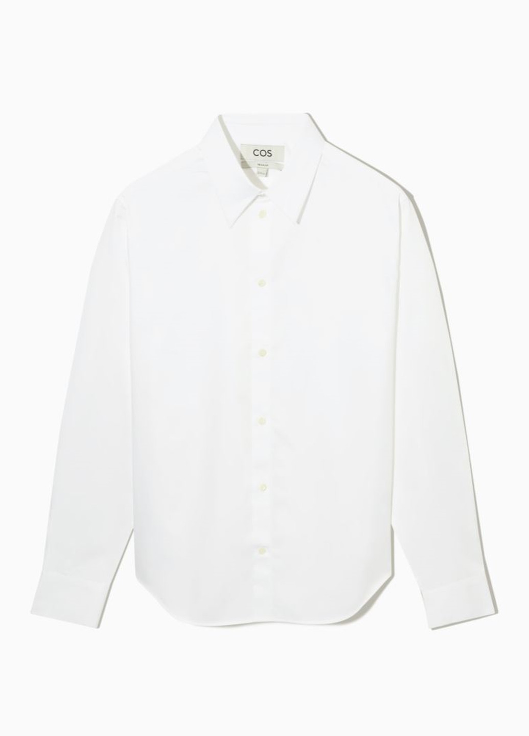 Белая классическая рубашка Cos