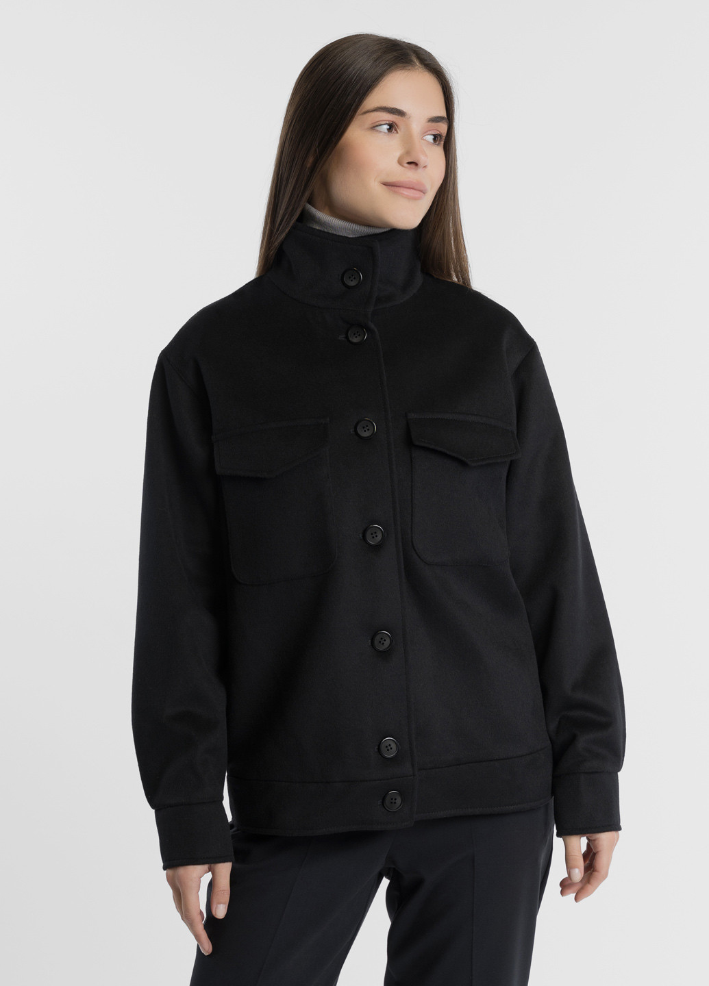 Черная демисезонная куртка женская Arber Jacket shirt W
