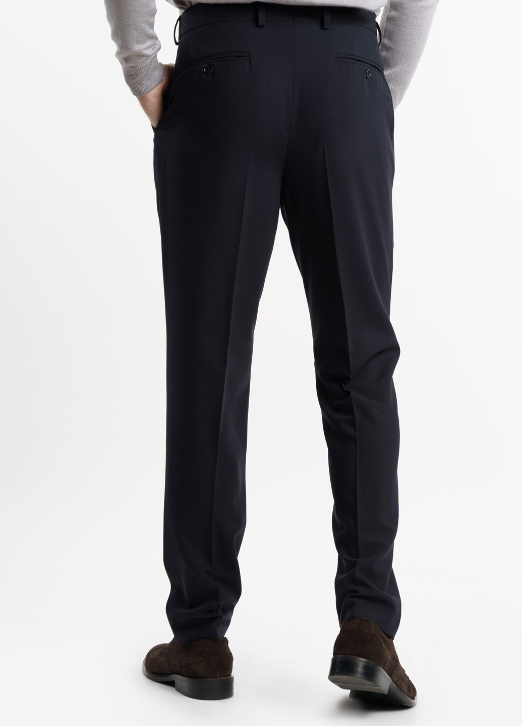 Чорний демісезонний костюм чоловічий Arber NAPOLI/LORENZO