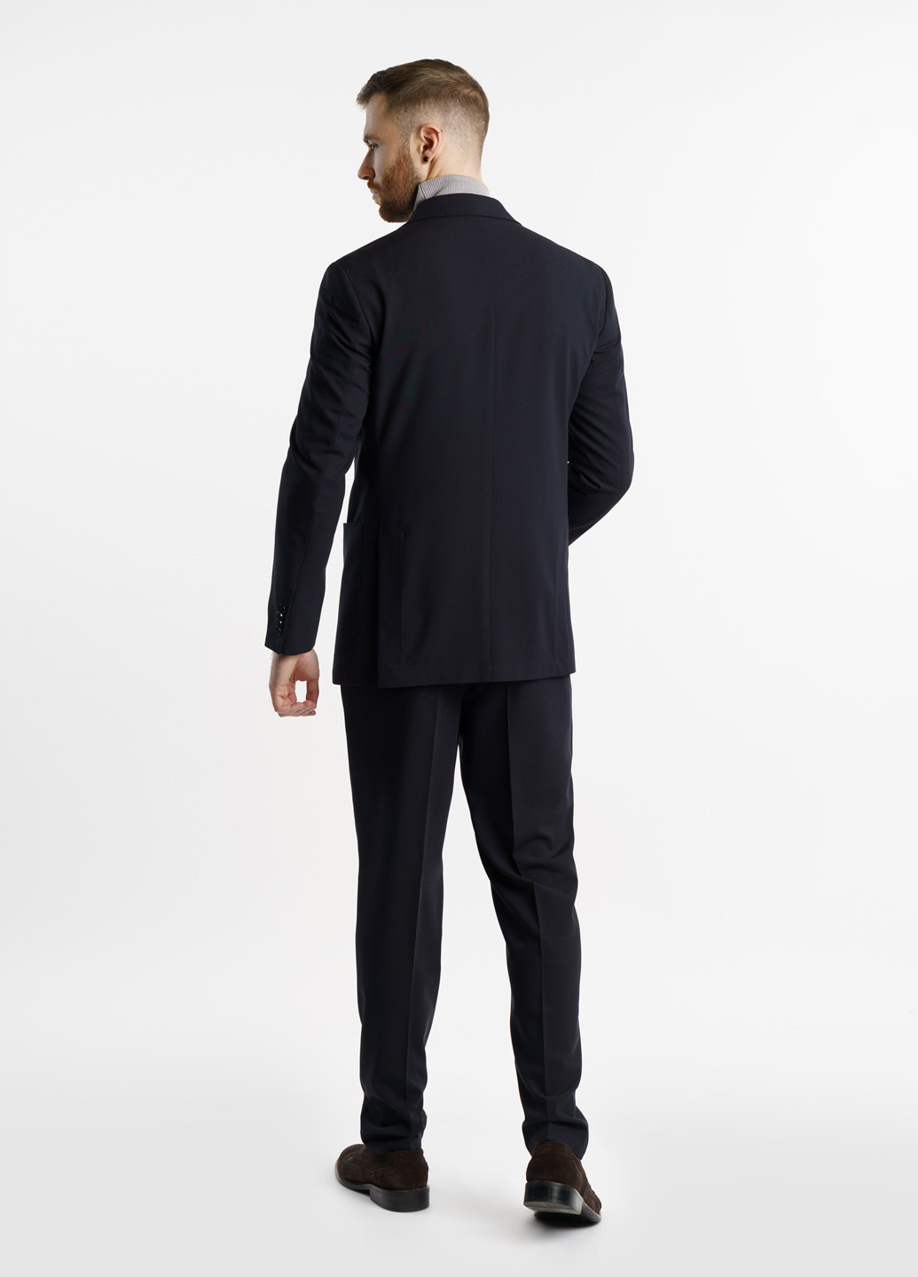 Чорний демісезонний костюм чоловічий Arber NAPOLI/LORENZO