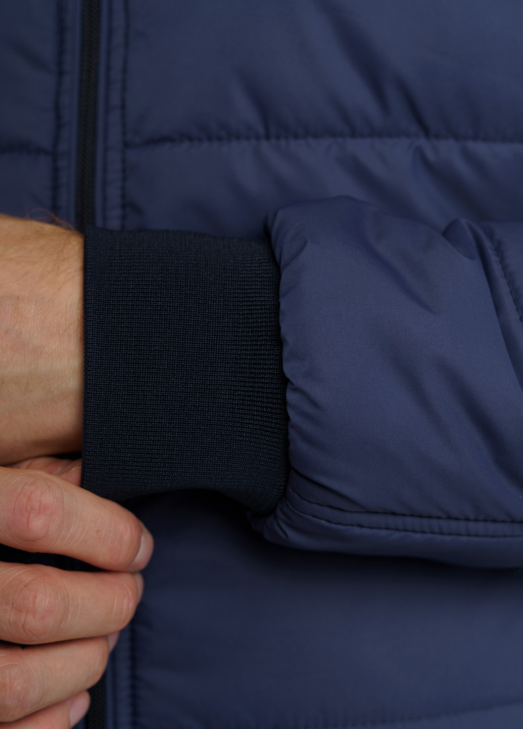 Синя демісезонна куртка чоловіча Arber Varsity Jacket H19