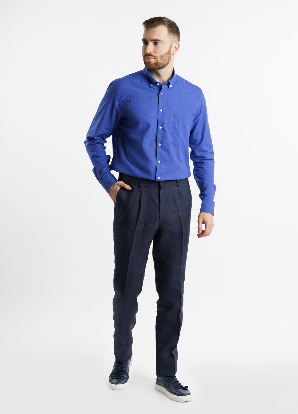 Сорочка чоловіча Arber LINEN SHIRT 2 (257385509)