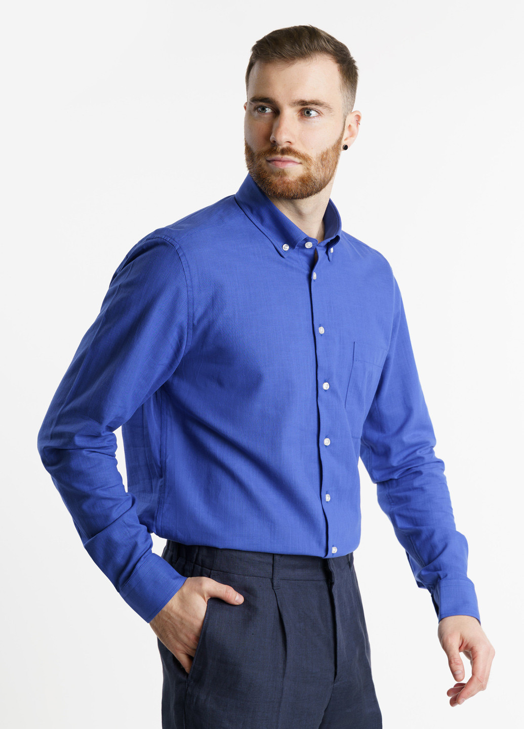 Сорочка чоловіча Arber LINEN SHIRT 2 (257385509)