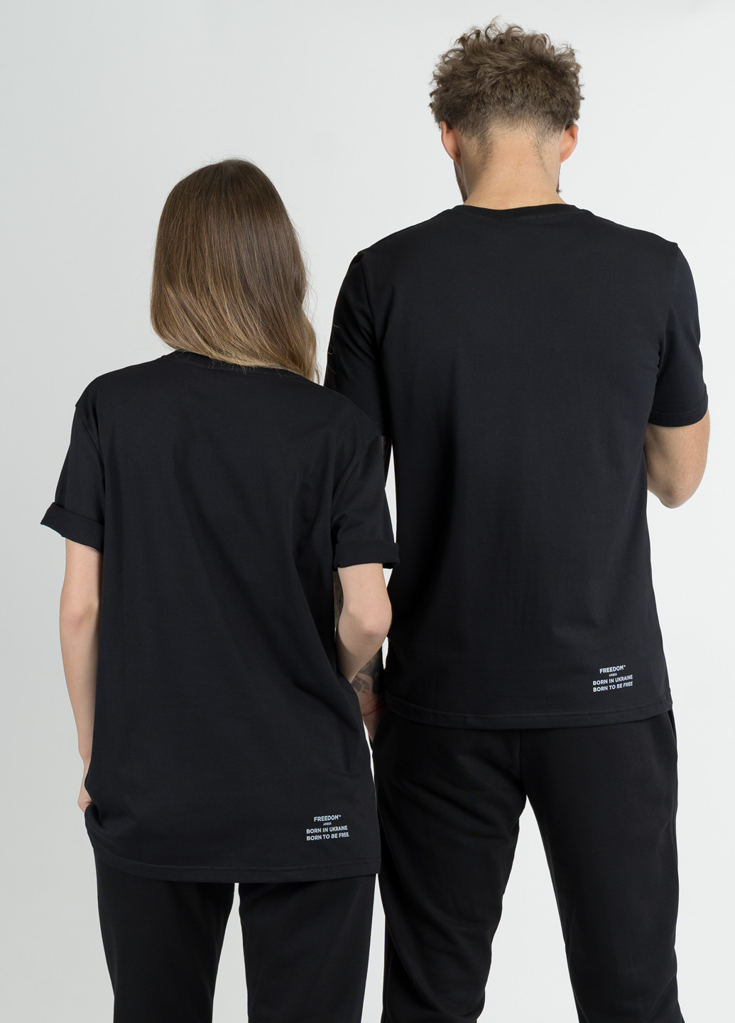 Черная футболка мужская Arber T-SHIRT FF16