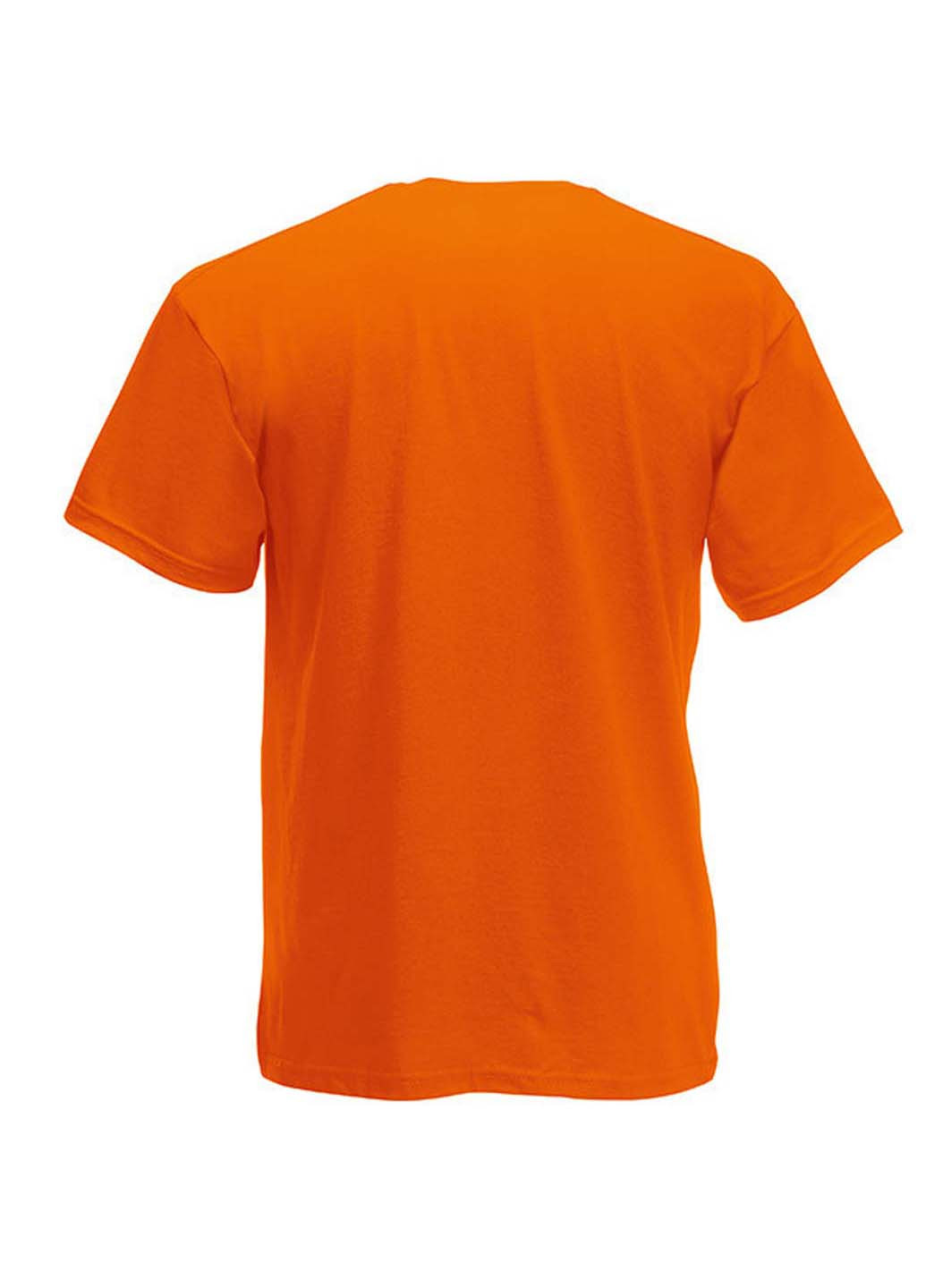 Оранжевая демисезонная футболка Fruit of the Loom