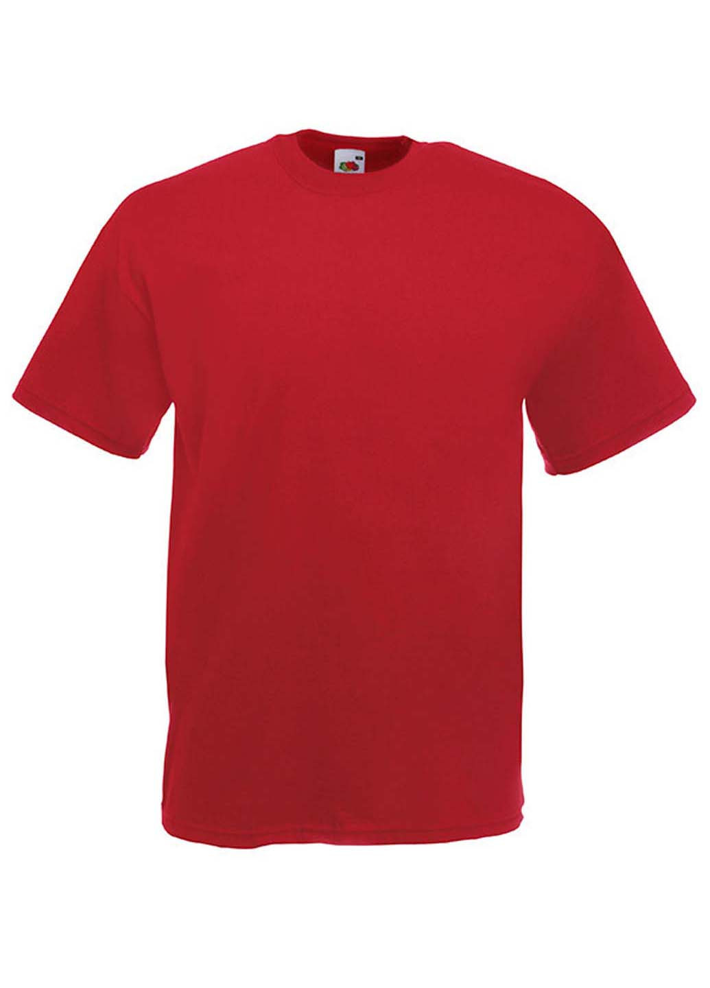 Красная футболка Fruit of the Loom
