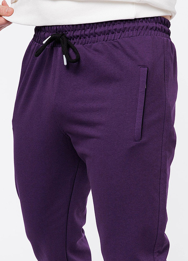 Фиолетовые спортивные демисезонные брюки CLUB JU