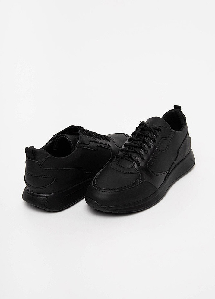 Черные демисезонные мужские кроссовки Yuki
