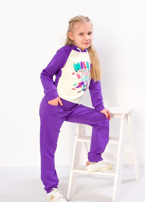 Фиолетовый демисезонный костюм для дівчинки 110 (темно-бузковий) носи своє (6228-057-33-5-v1) Носи своє
