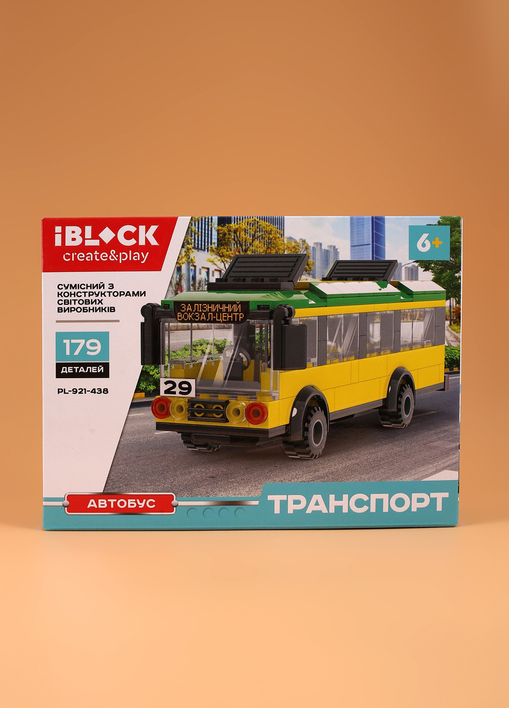 Конструктор Автобус PL-921-438 Iblock (257418408)