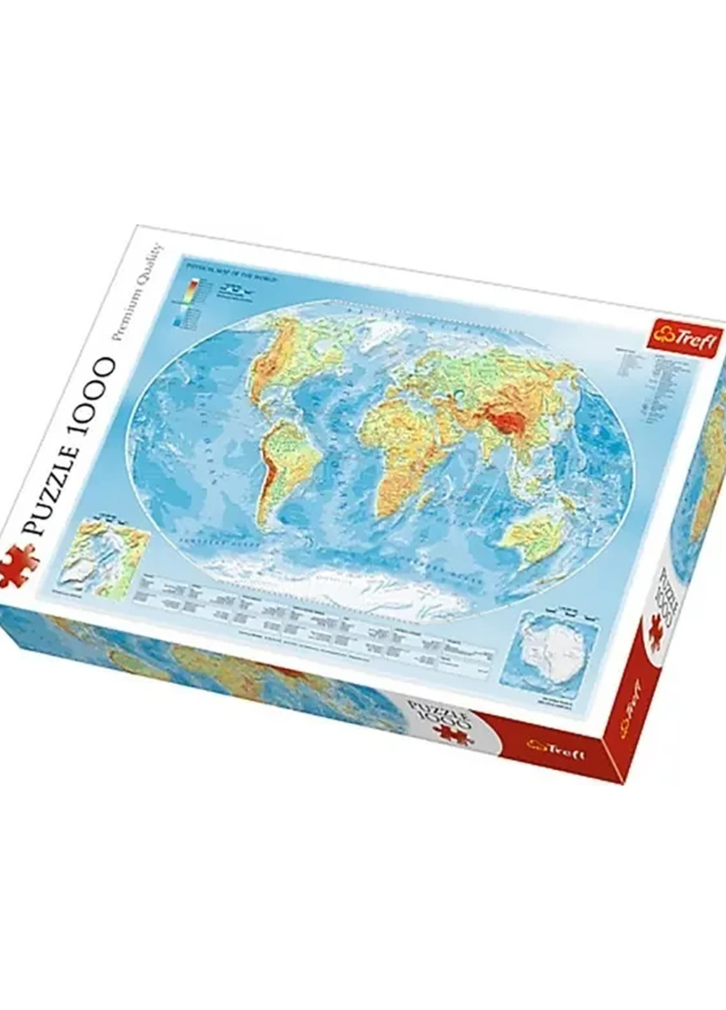 Пазл Карта Світу 10463 Trefl (257418558)
