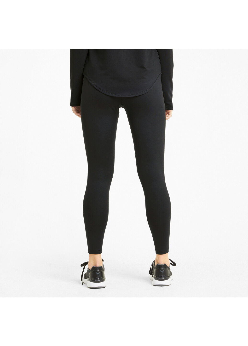 Черные демисезонные леггинсы active women's leggings Puma
