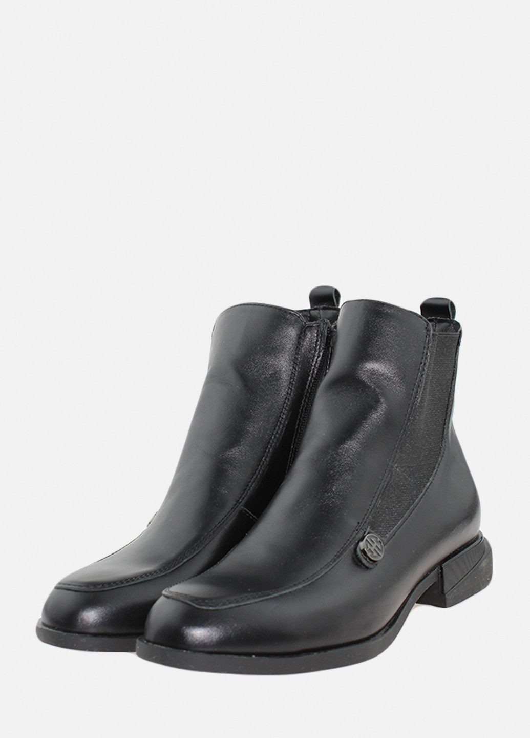 Осенние ботинки ral158 черный Alvista