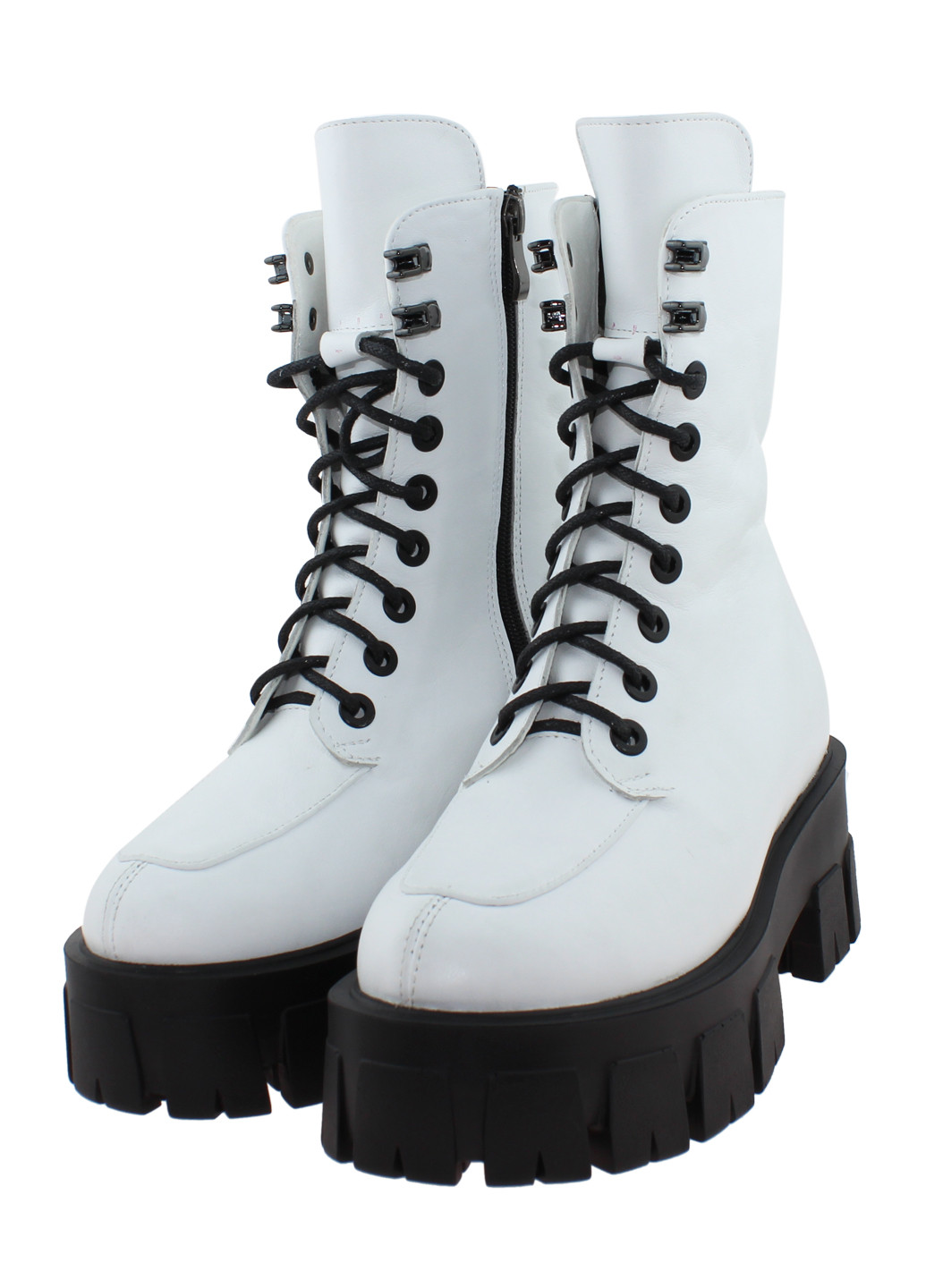 Зимние ботинки raz-016 белый Alvista