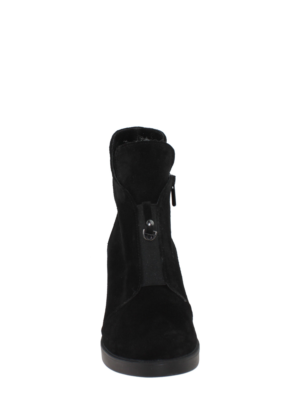 Зимние ботинки raz 510-11 черный Alvista из натуральной замши