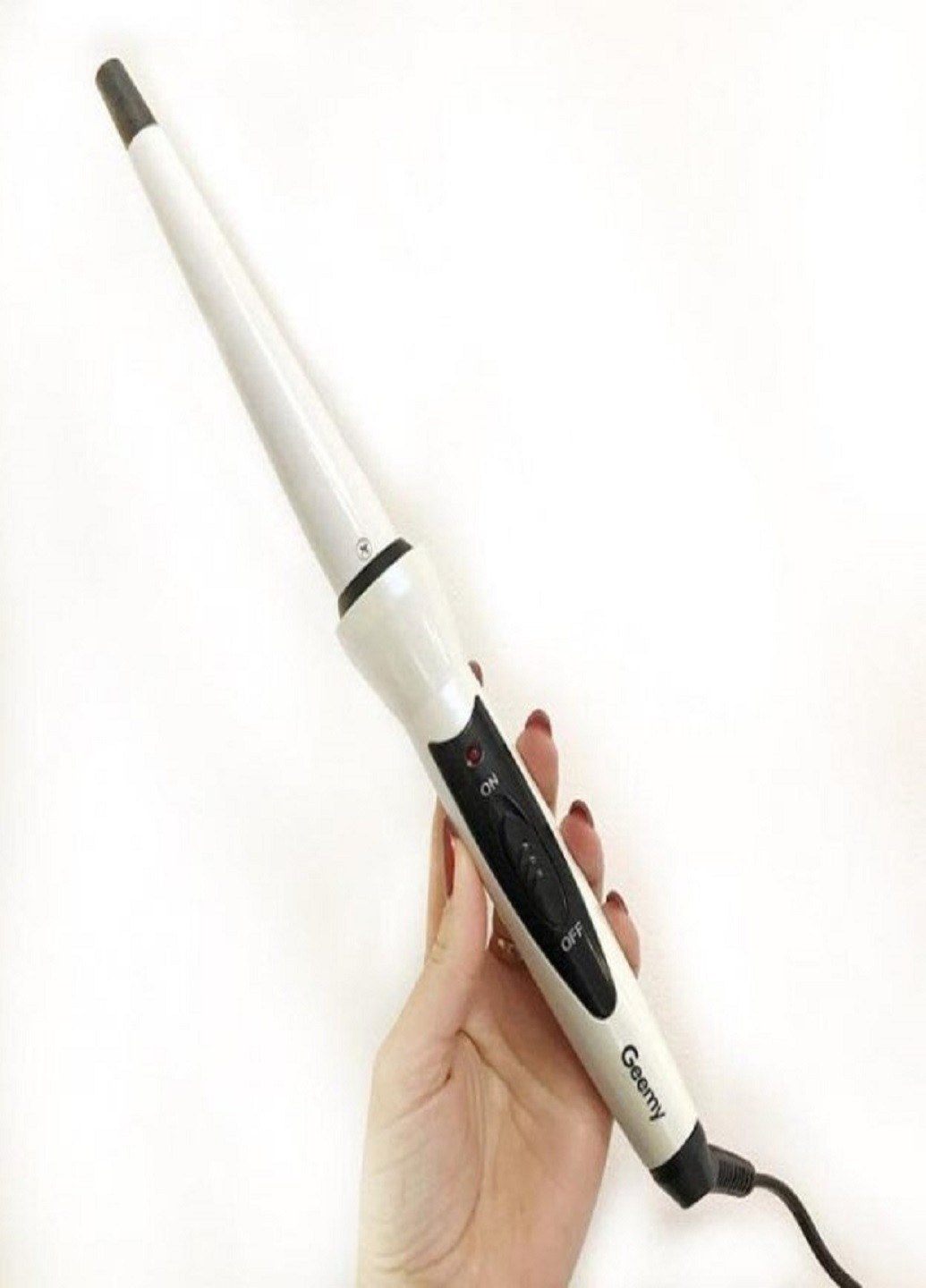 Плойка Конусная Gm-2815 Локон Для Завивки Волос Конусная Плойка Gemei (257425225)