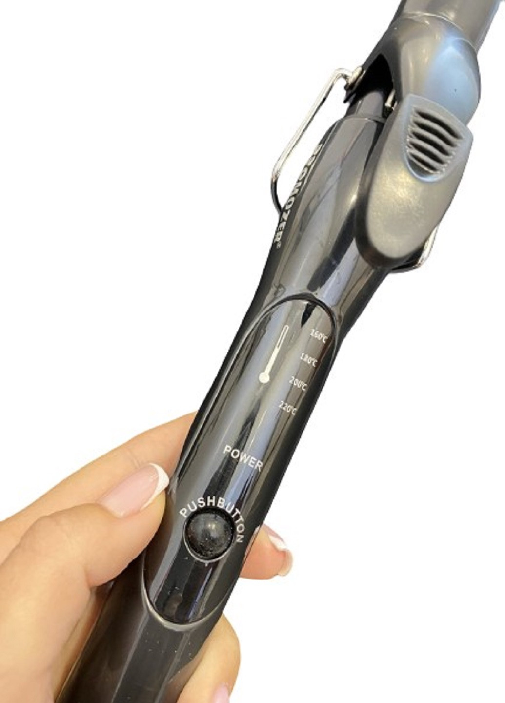 Профессиональная плойка для завивки волос локон с зажимом Mozer MZ-6627 No Brand (257457514)