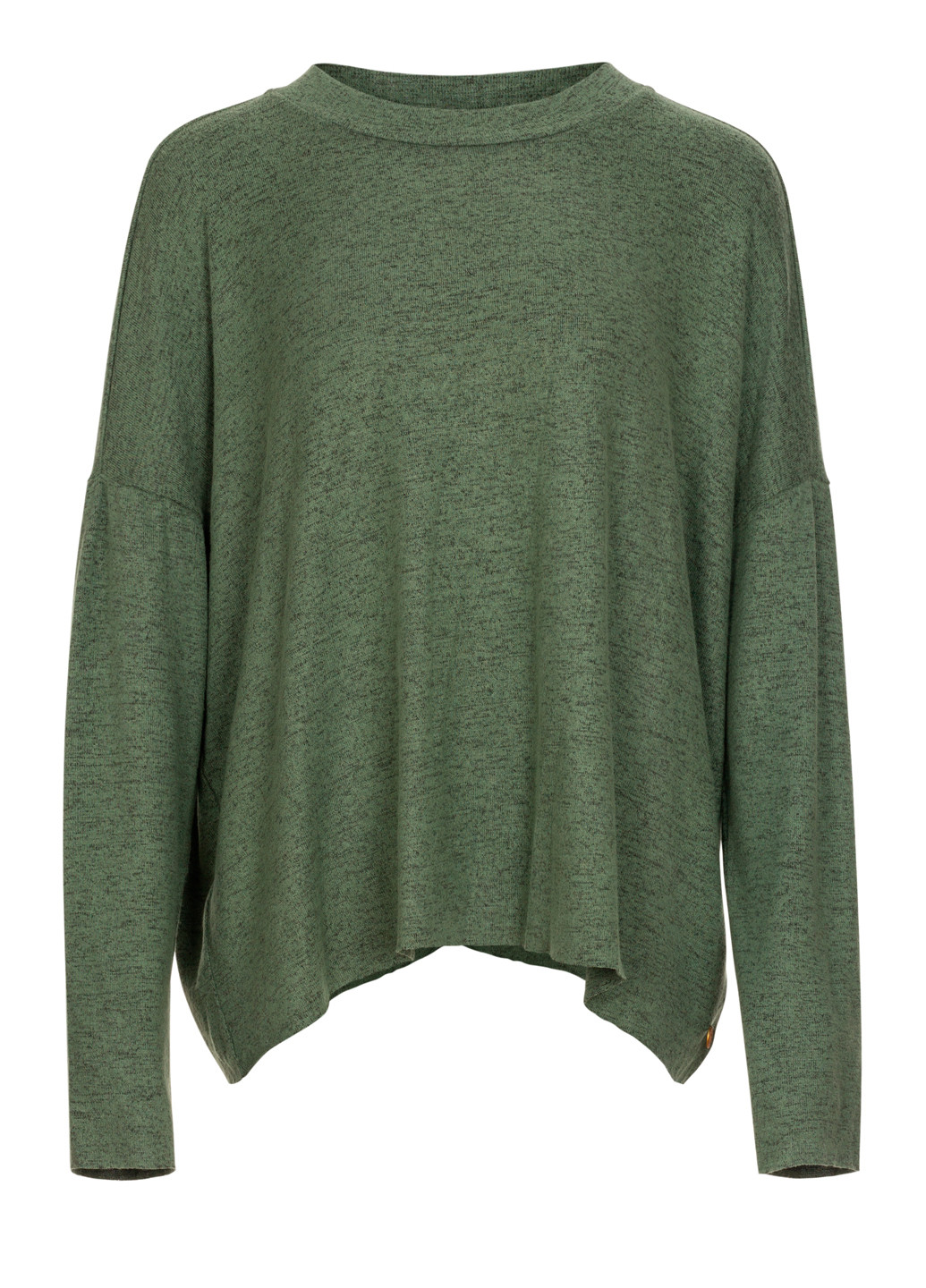 Зеленый демисезонный женский свитер oversized джемпер Tom Tailor