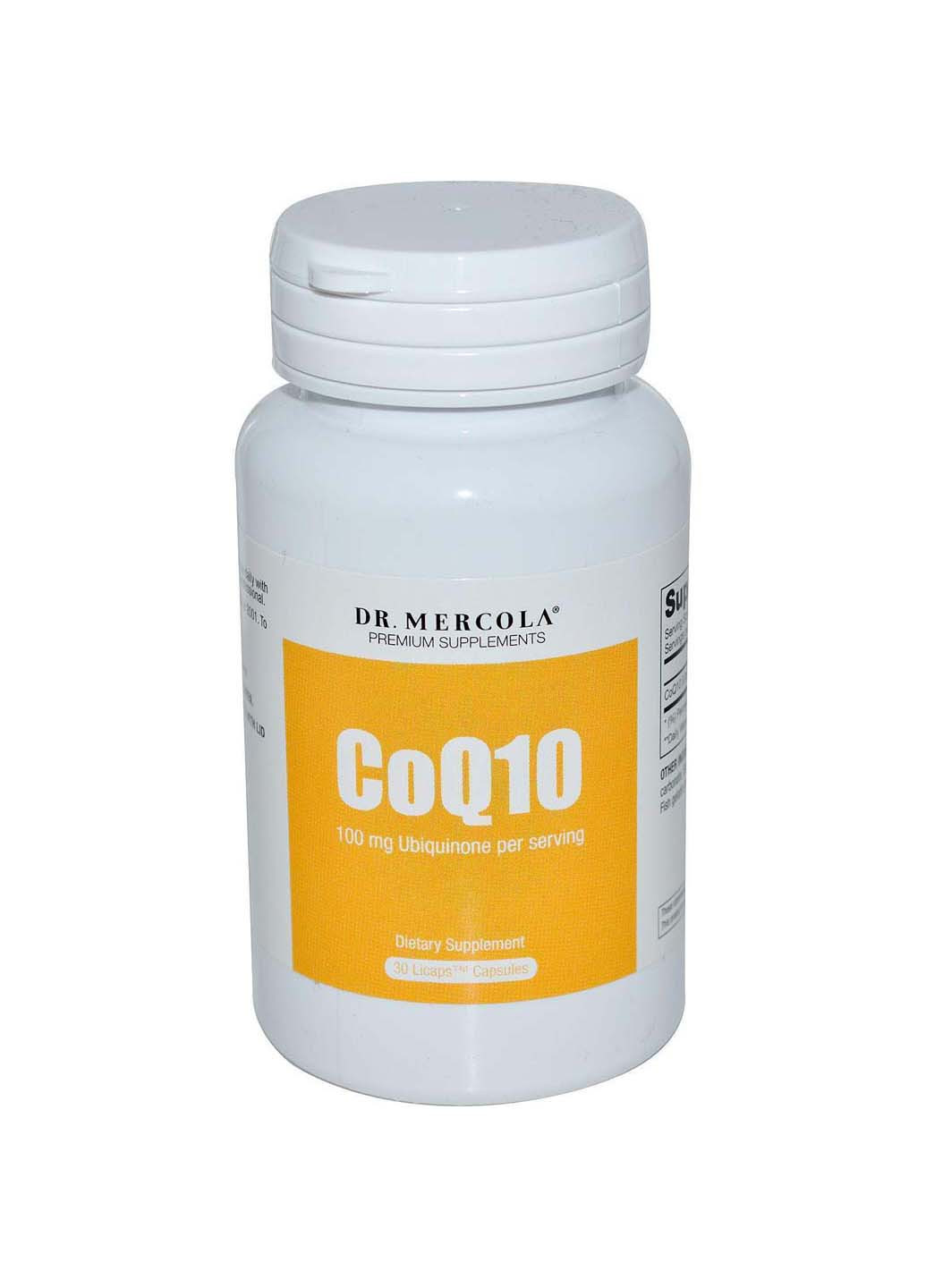 Коэнзим липосомальный Q10 Liposoma CoQ10 100 мг 30 капсул Dr. Mercola (257470704)
