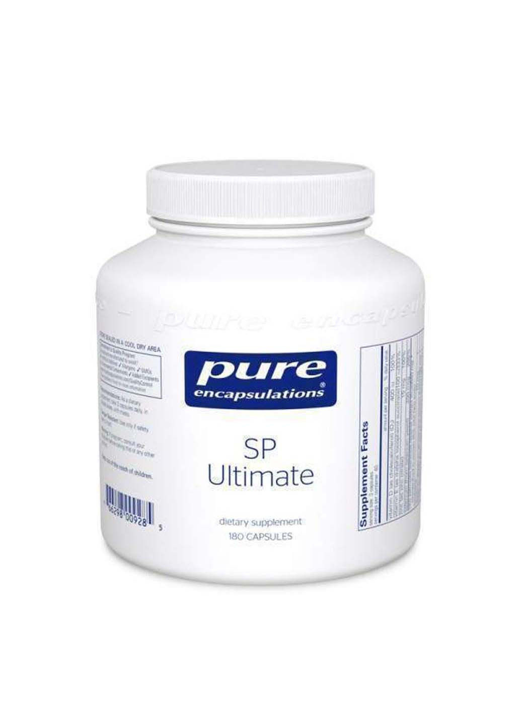 Поддержка простаты SP Ultimate 180 капсул Pure Encapsulations (257470609)