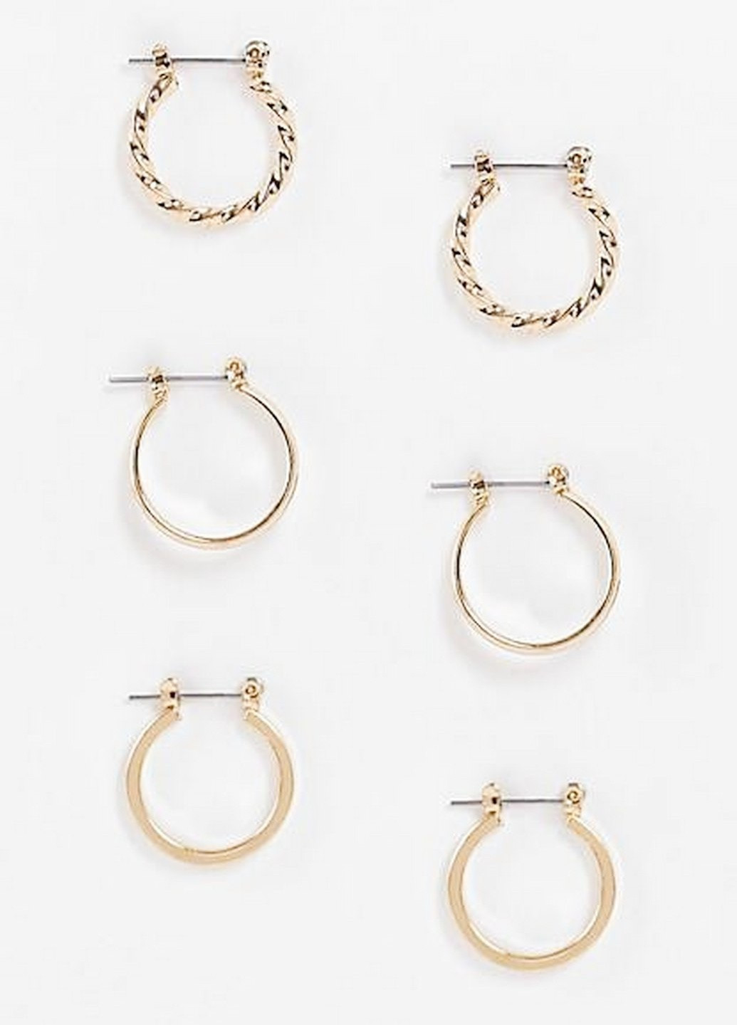 Комплект із 3 пар сережок Asos (257455468)