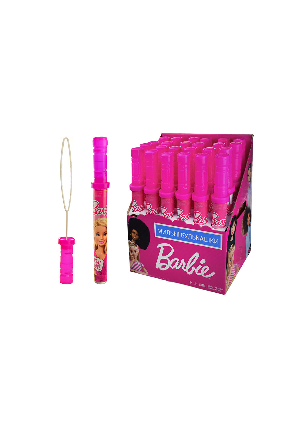 Мильні бульбашки KC-0066 Barbie 160 мл. No Brand (257452203)