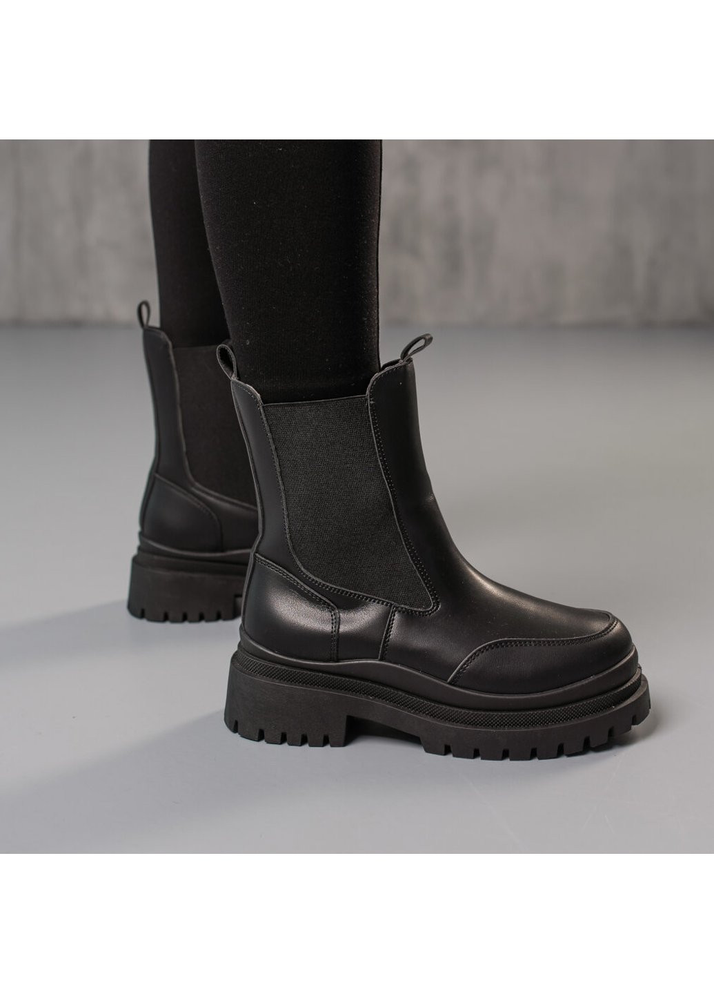 Черевики жіночі Camie 3862 24 Чорний Fashion (257466643)