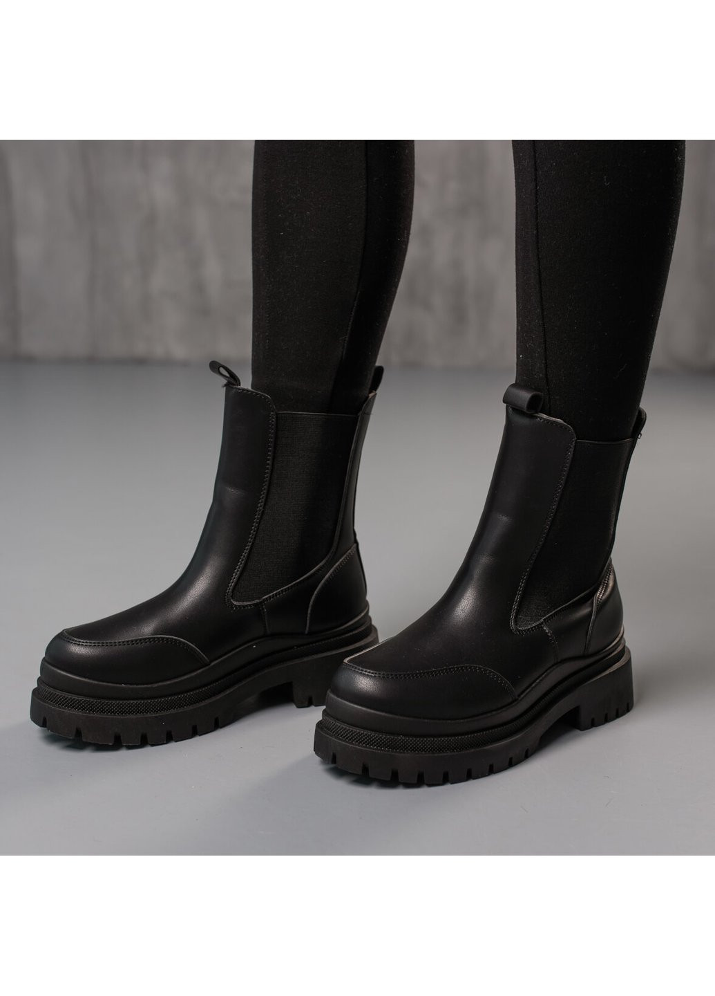 Черевики жіночі Camie 3862 24 Чорний Fashion (257466643)