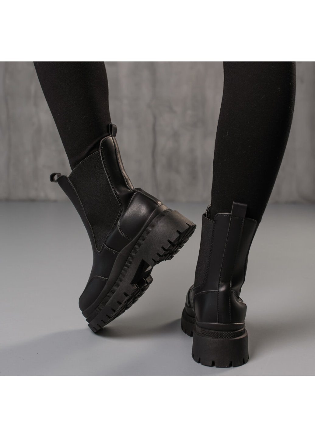 Черевики жіночі Camie 3862 24 Чорний Fashion (257466643)